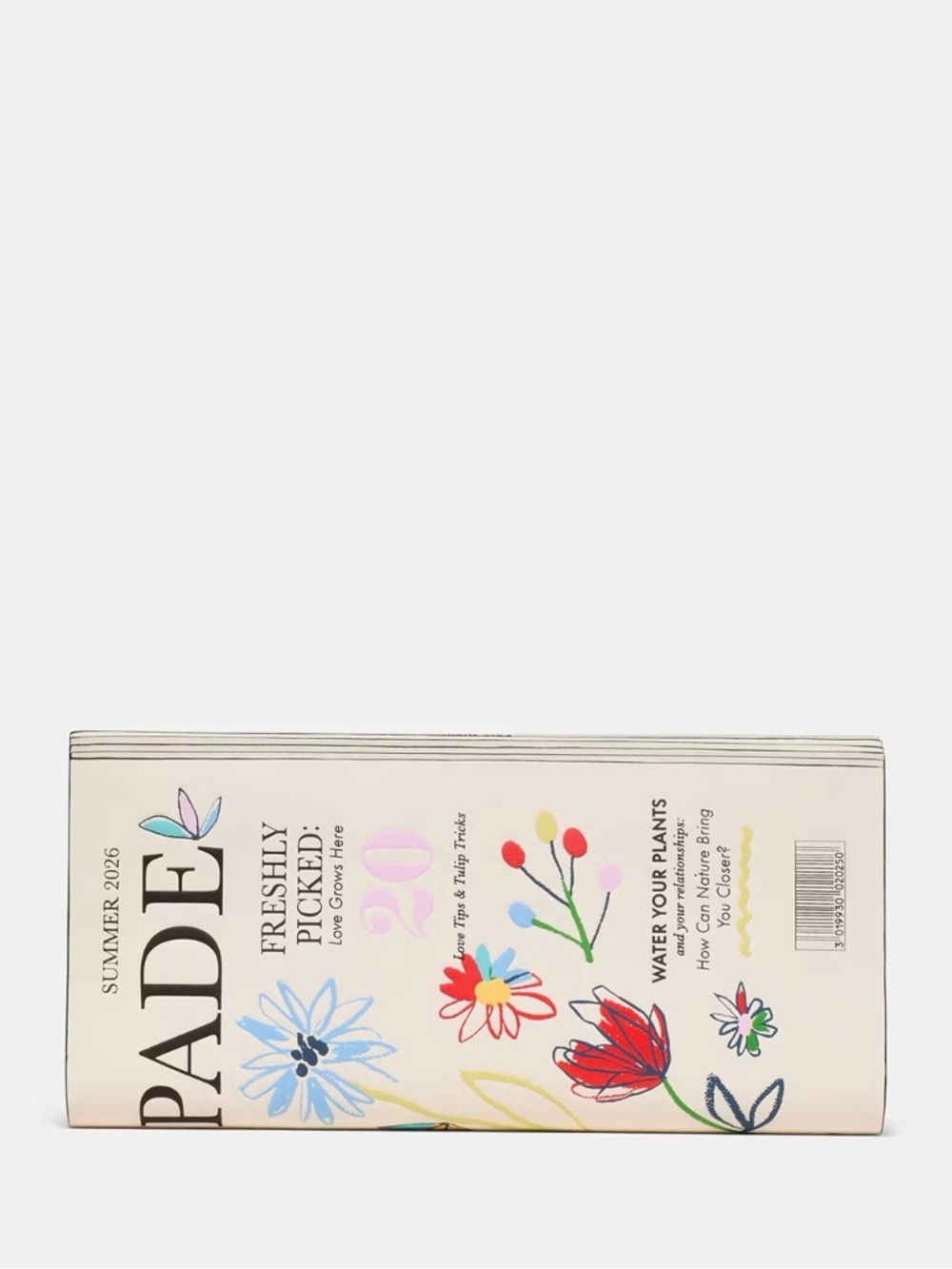 Kate Spade New York The Edition Magazine Novelty Leather Clutch Bag KO476 - Picture 4 of 16